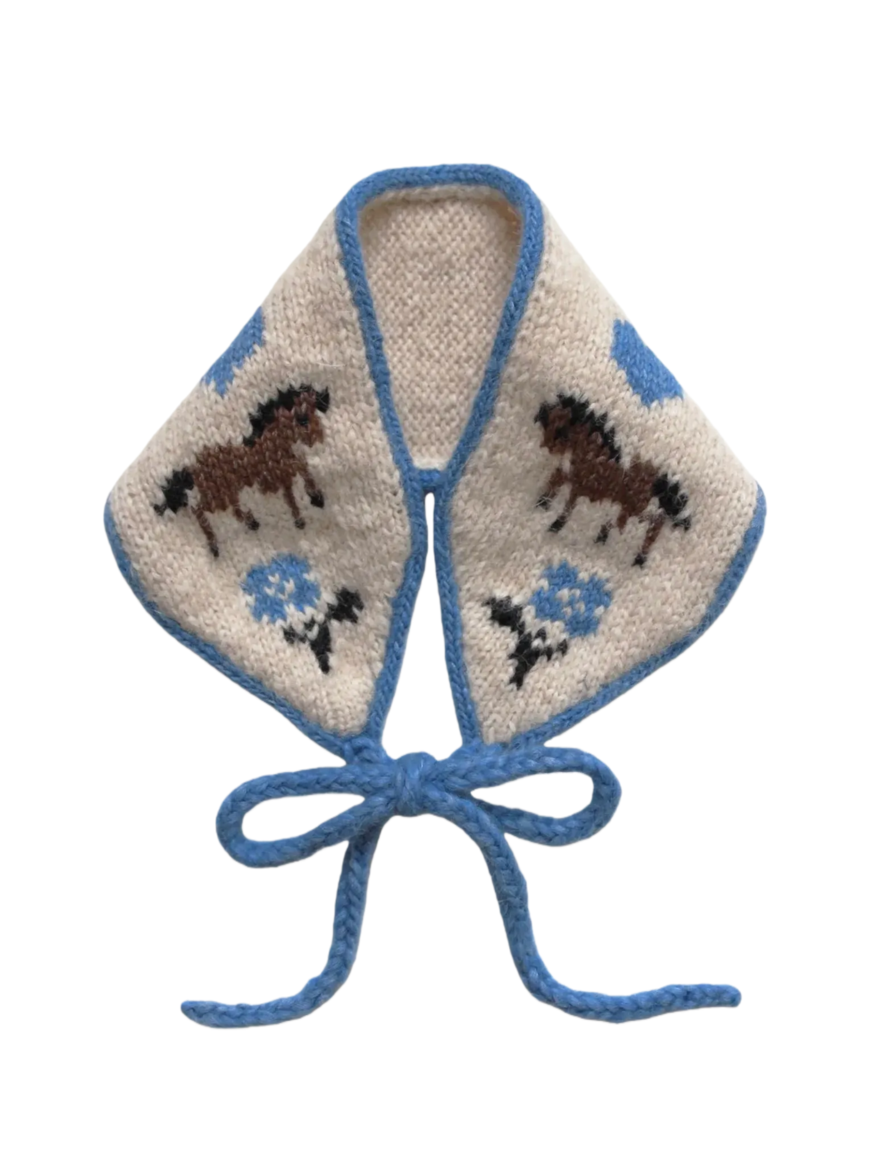 Knitted Pony Bonnet Band Headband