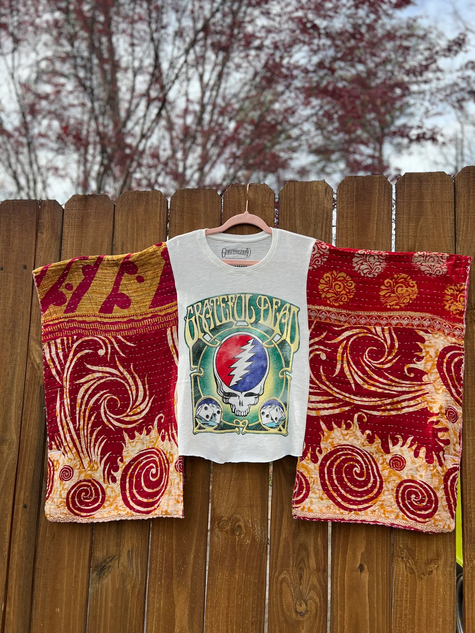 GRATEFUL DEAD skull Mix & Match Dress（No Patch）