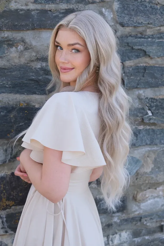 Ivy Maxi Dress - Almond（With Side Pockets）