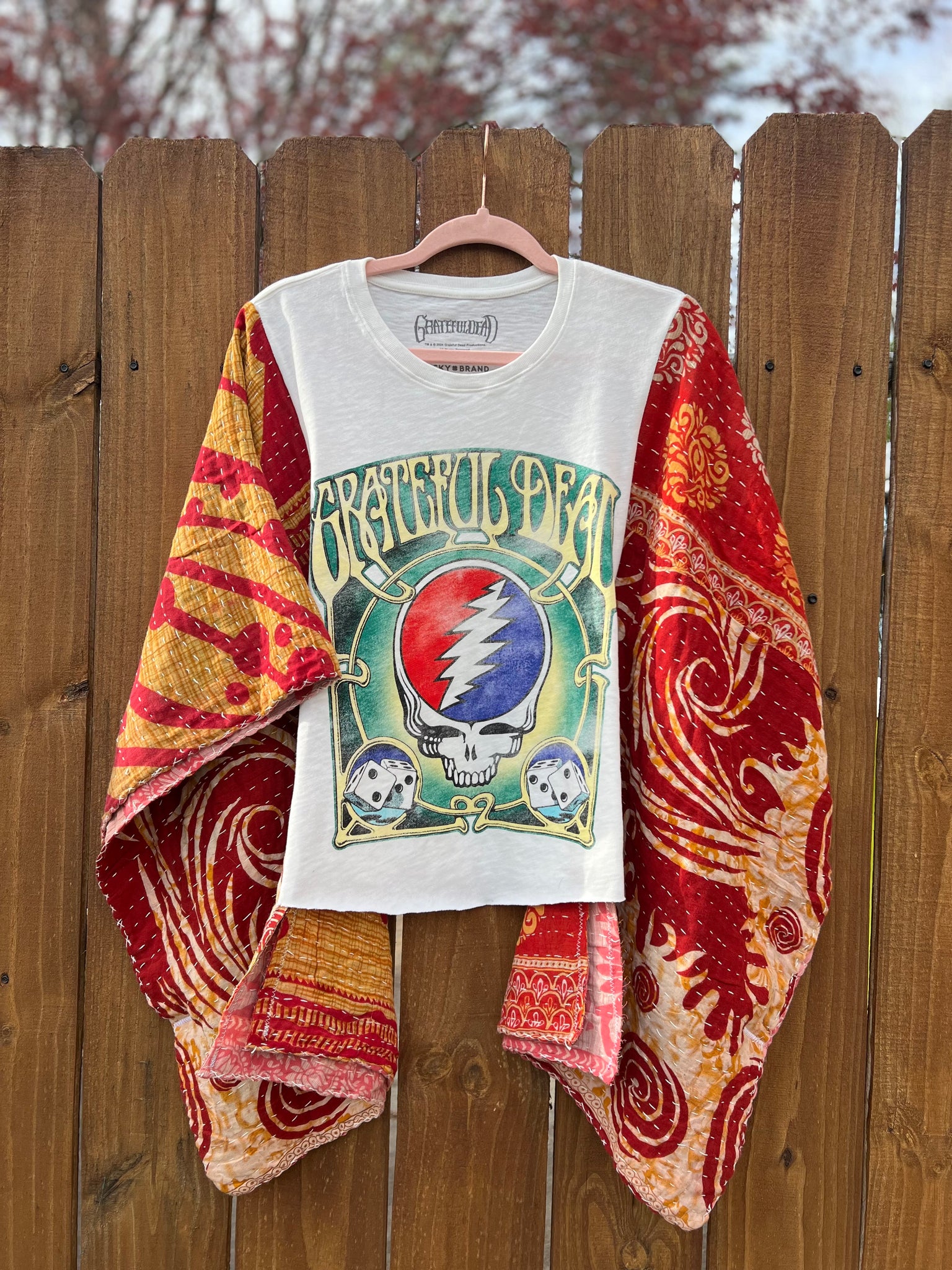 GRATEFUL DEAD skull Mix & Match Dress（No Patch）