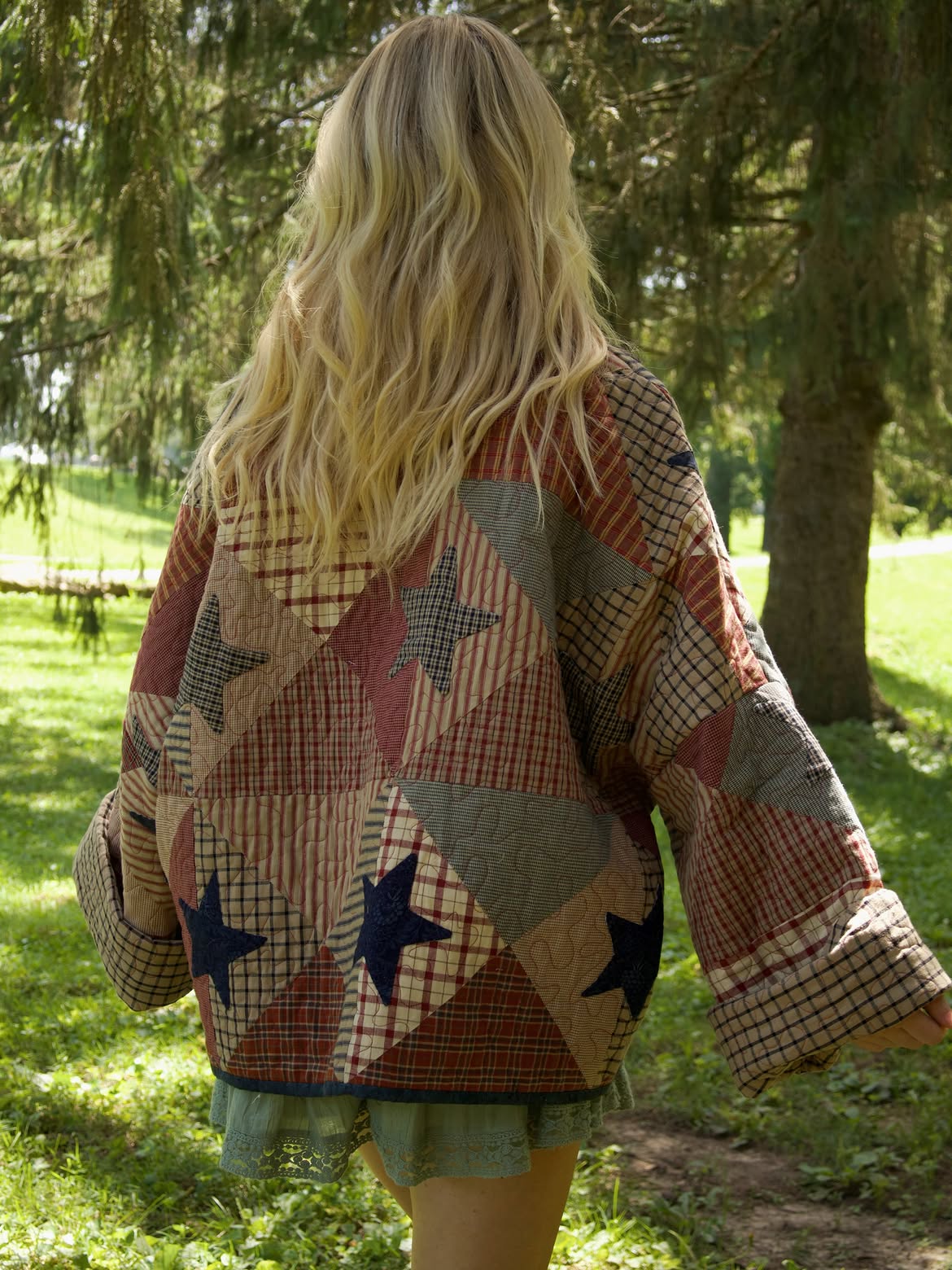 Star Patchwork Quilted Western Jacket