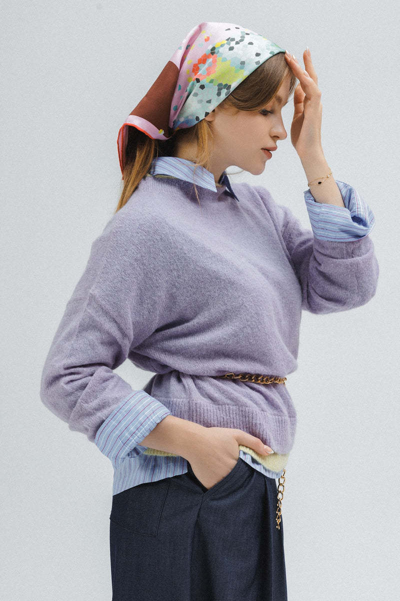 Another Piece Of You | Square Silk Scarf