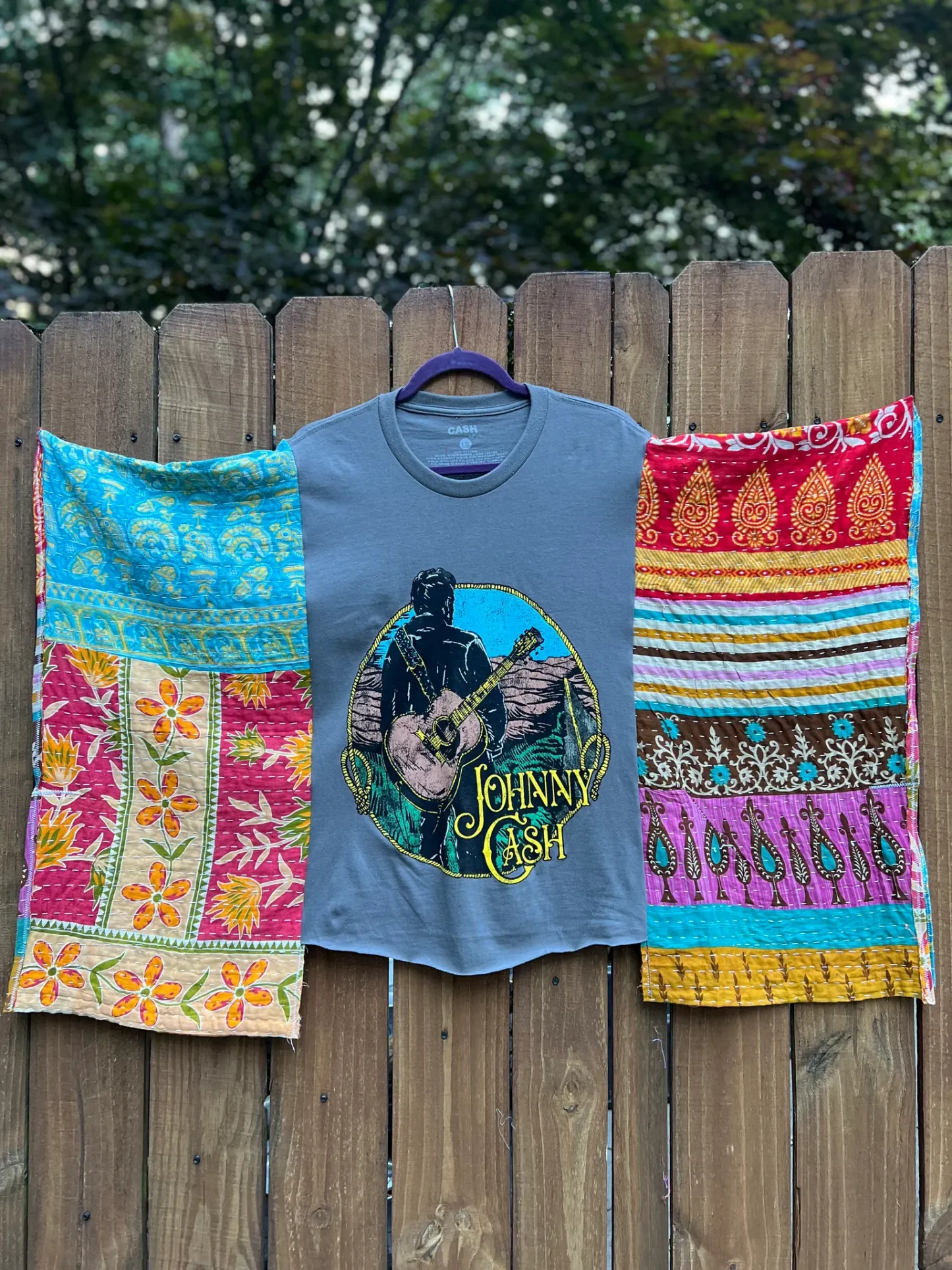 Johnny CASH grey Mix & Match Tee（No Patch）