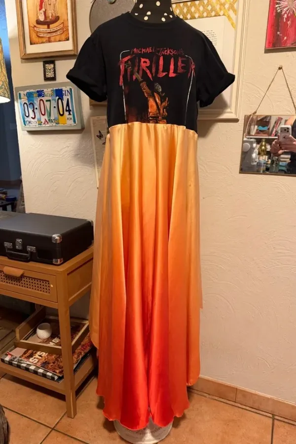 Michael Jackson Band Maxi Dress