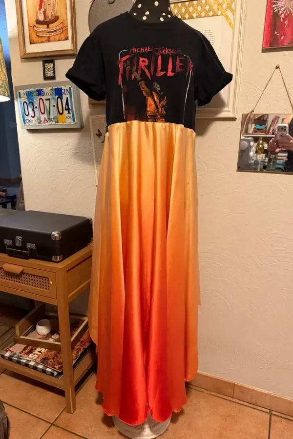 Michael Jackson Band Maxi Dress