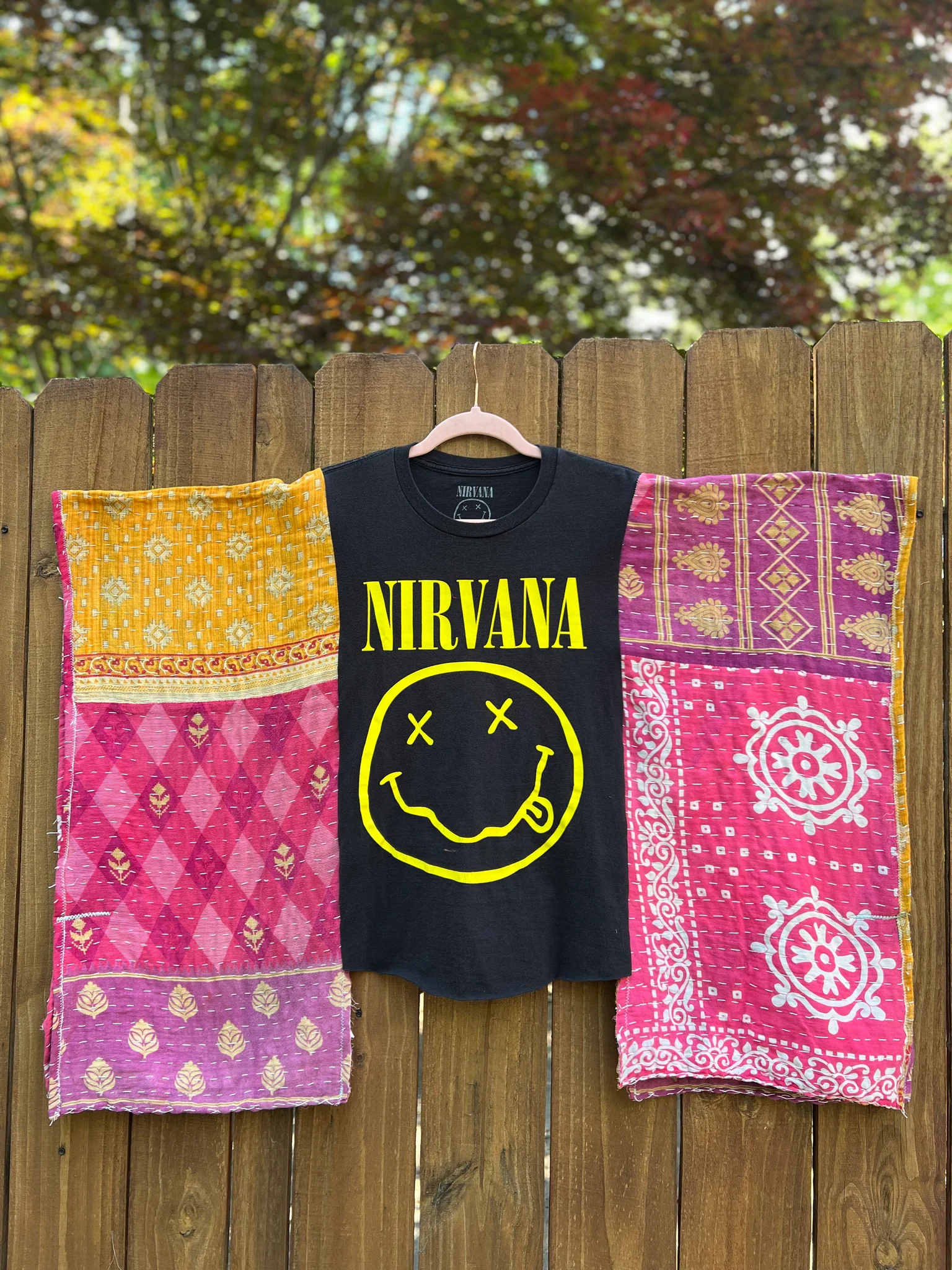 NIRVANA black Mix & Match Tee（No Patch）