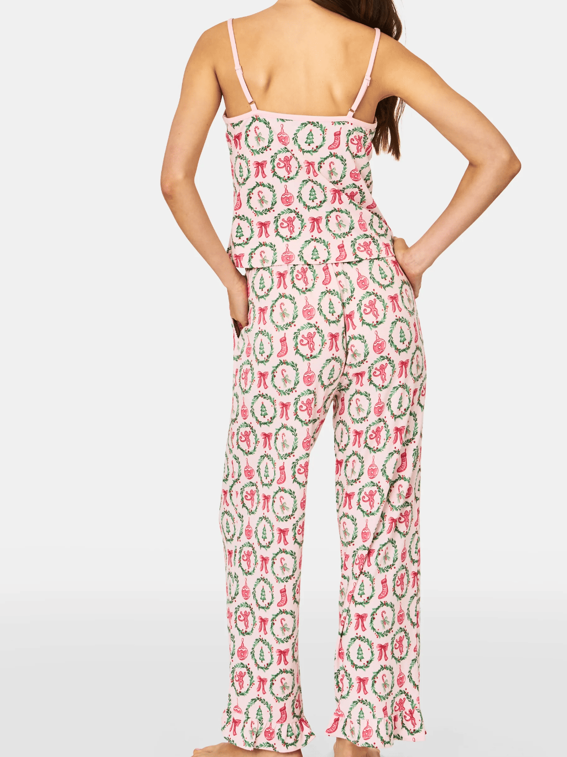 Christmas suspender set