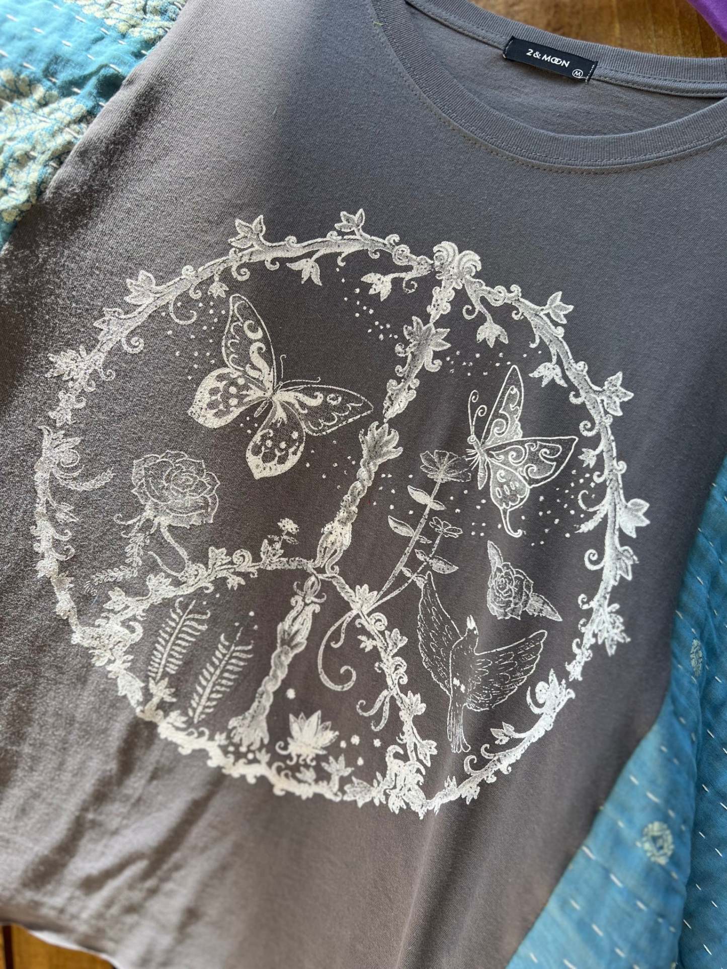 PEACE WREATH Mix & Match Tee（No Patch）
