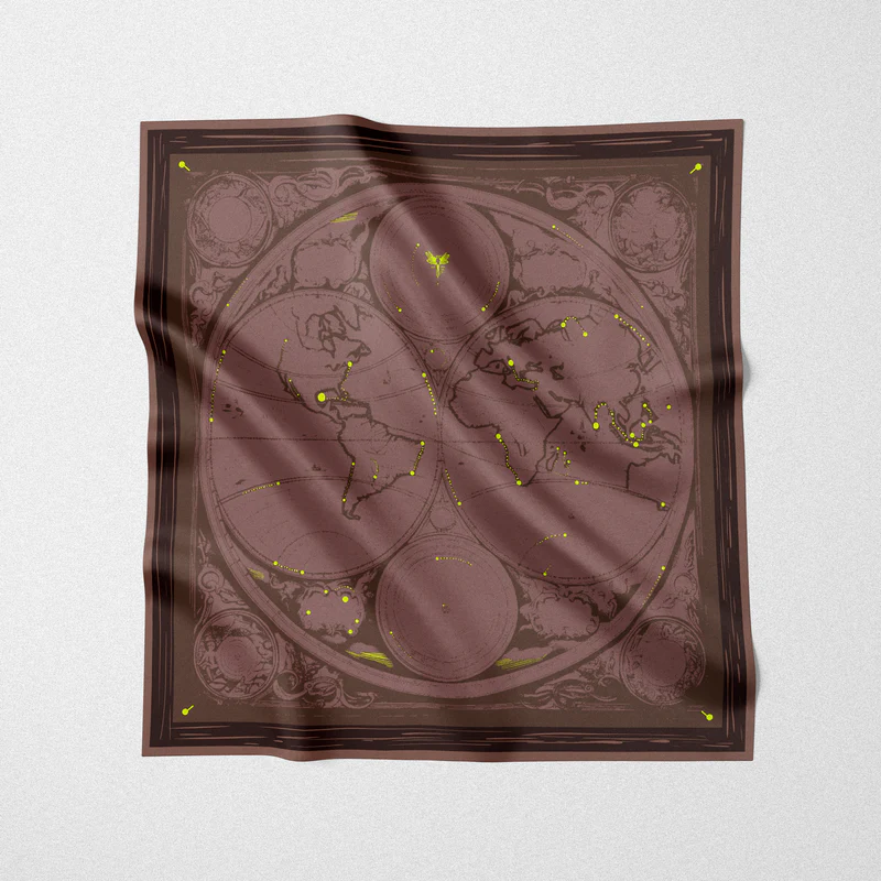 Traveling Scarf | Silk Scarf