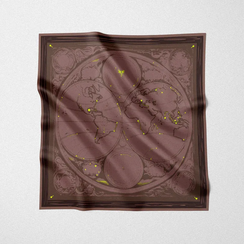 Traveling Scarf | Silk Scarf