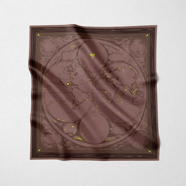 Traveling Scarf | Silk Scarf