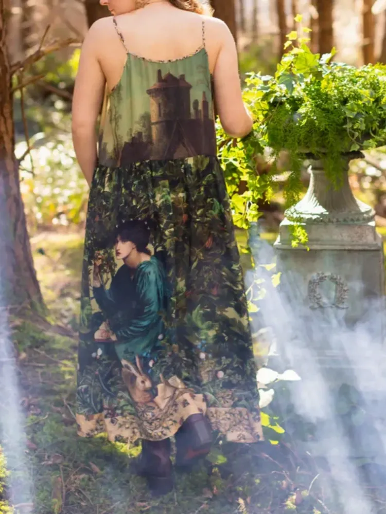 Bohéme Bamboo Slip Dress - Moon and Rabbit