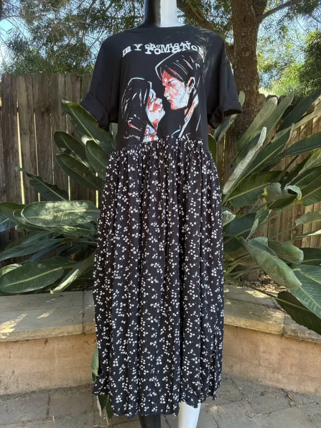 My Chemical Romance Patchwork Dress
