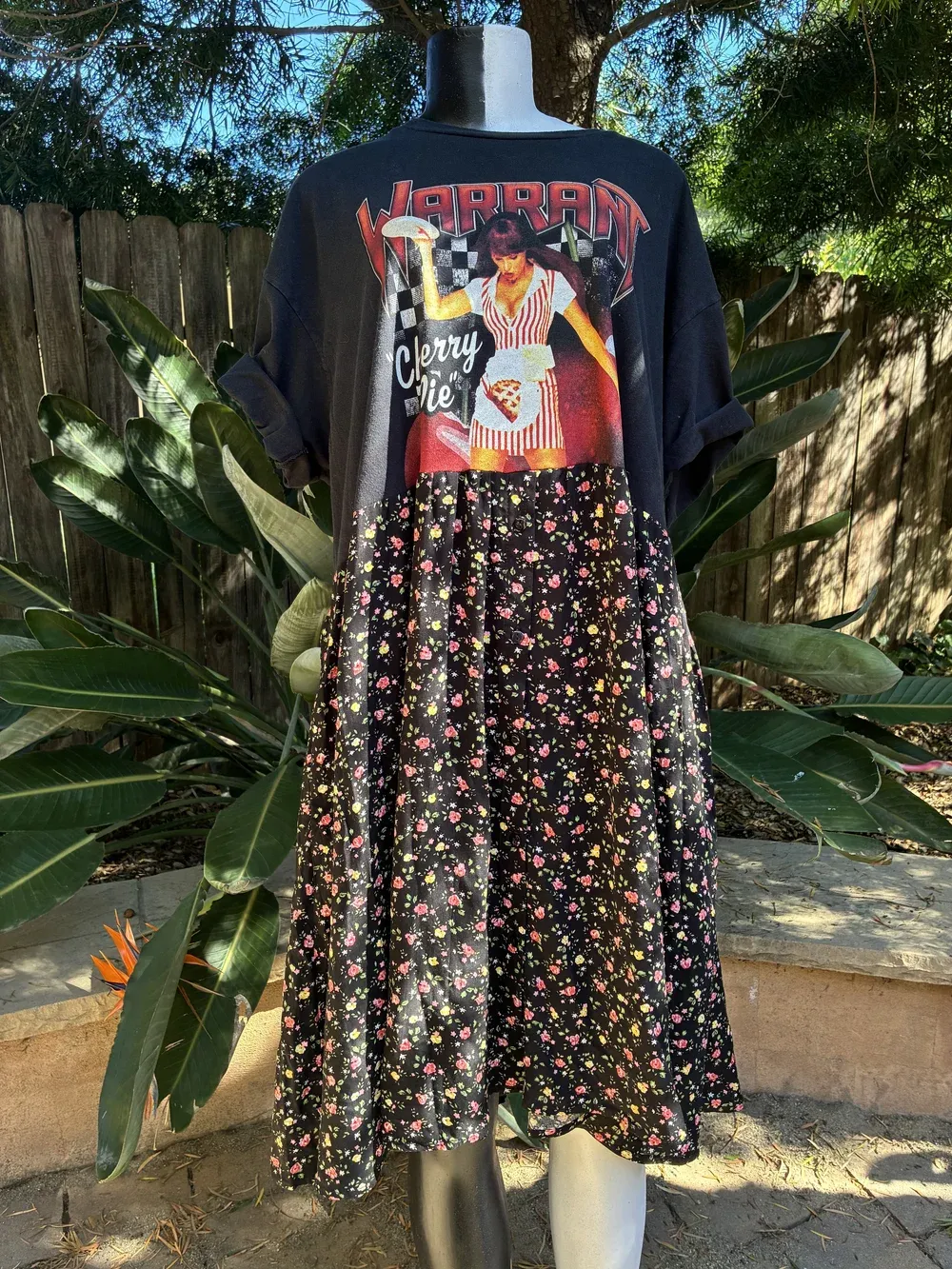 Warrant Plus Patchwork Maxi Dress