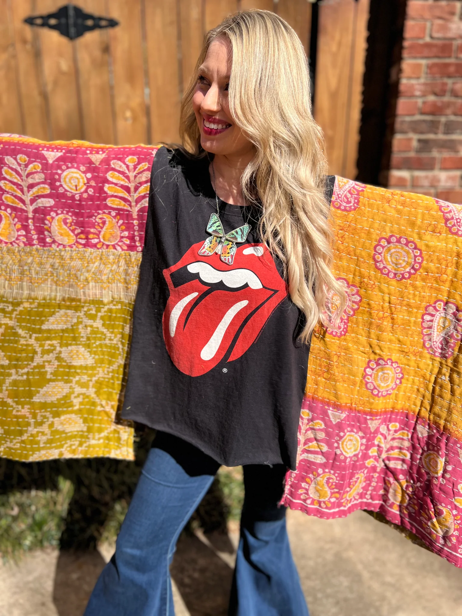 ROLLING STONES bright Mix & Match Tee（No Patch）