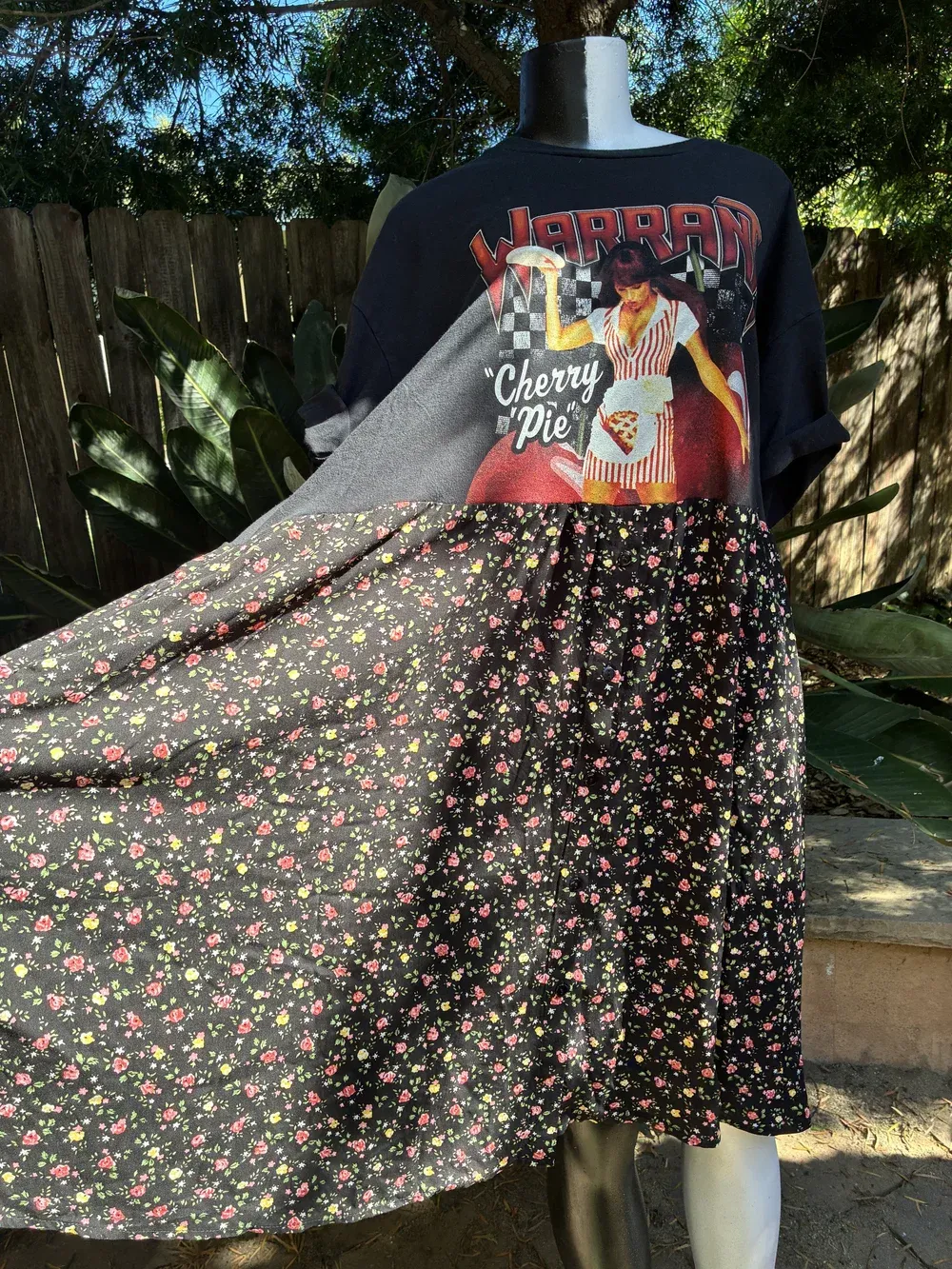 Warrant Plus Patchwork Maxi Dress