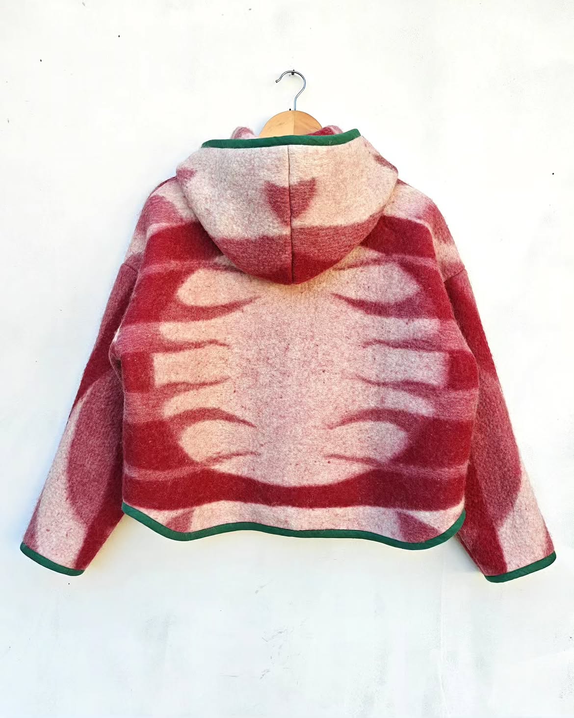 Vintage Floral Hooded Jacket