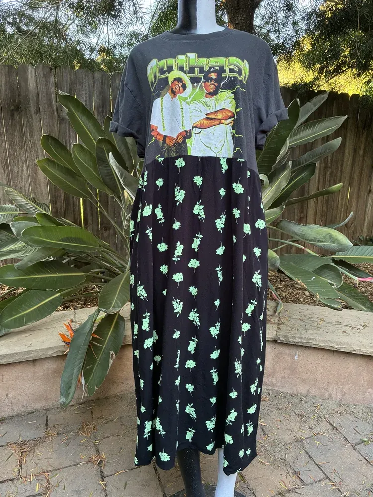 Outkast Patchwork Maxi Dress