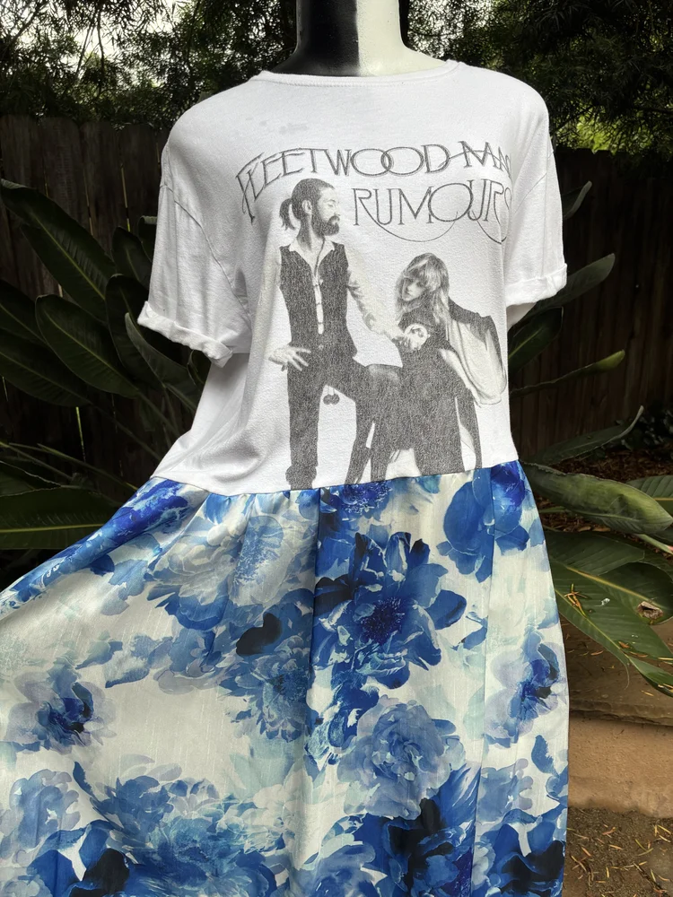 Fleetwood Mac Patchwork Maxi Dress