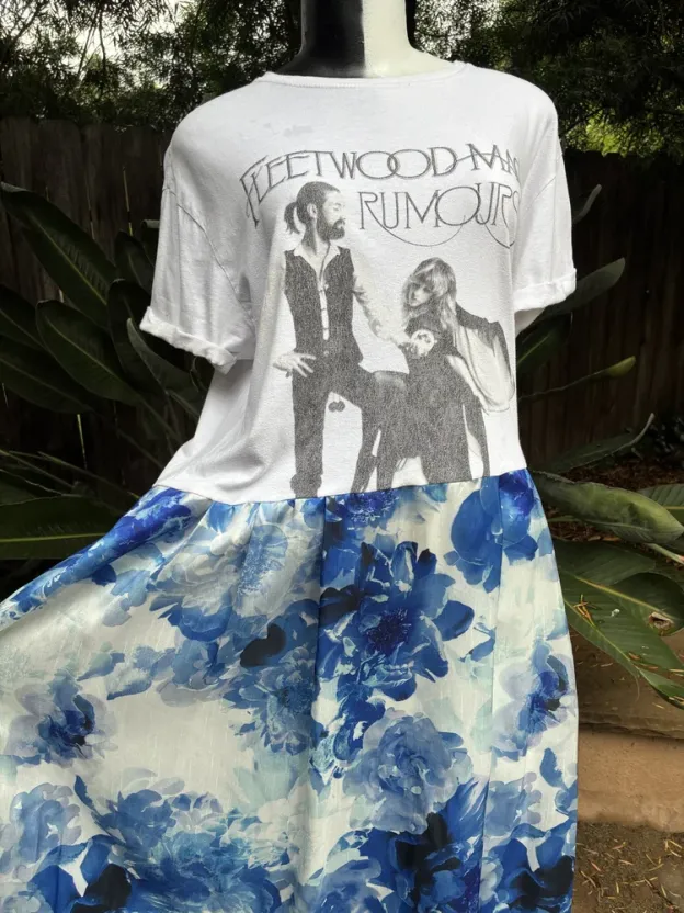 Fleetwood Mac Patchwork Maxi Dress