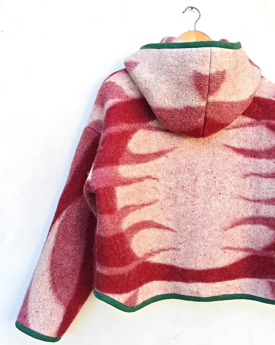Vintage Floral Hooded Jacket