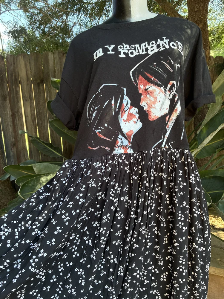 My Chemical Romance Patchwork Dress