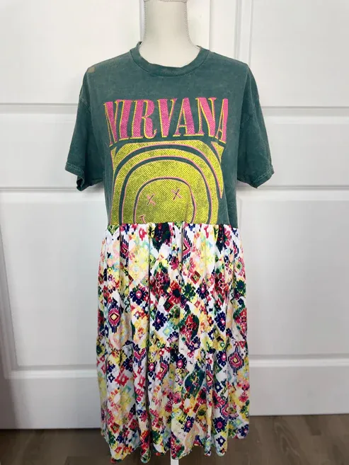 Nirvana T-shirt Dress