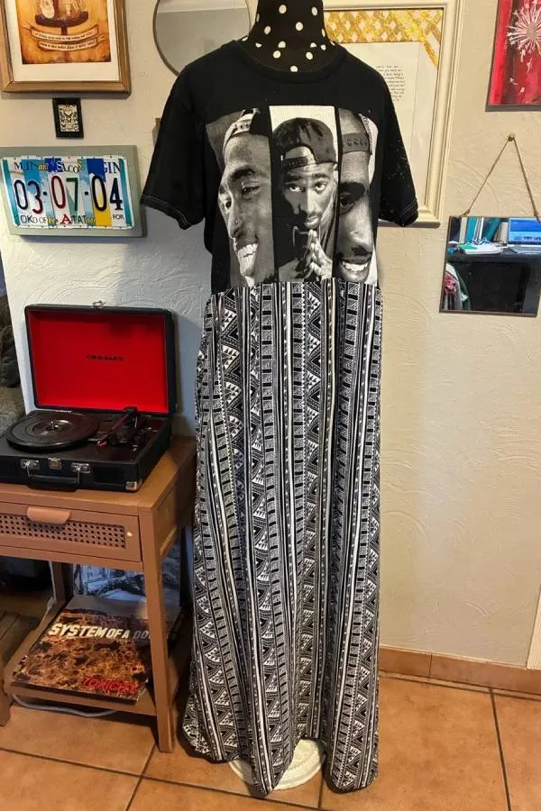 Tupac Band Tribal Edition Maxi Dress
