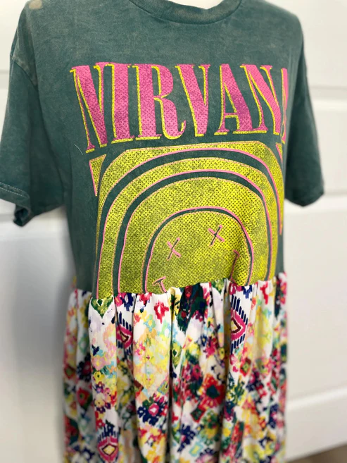Nirvana T-shirt Dress
