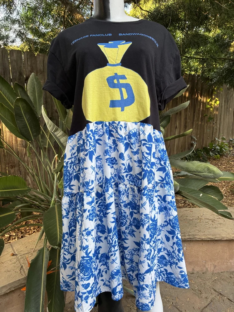 Teenage Fanclub Patchwork Maxi Dress