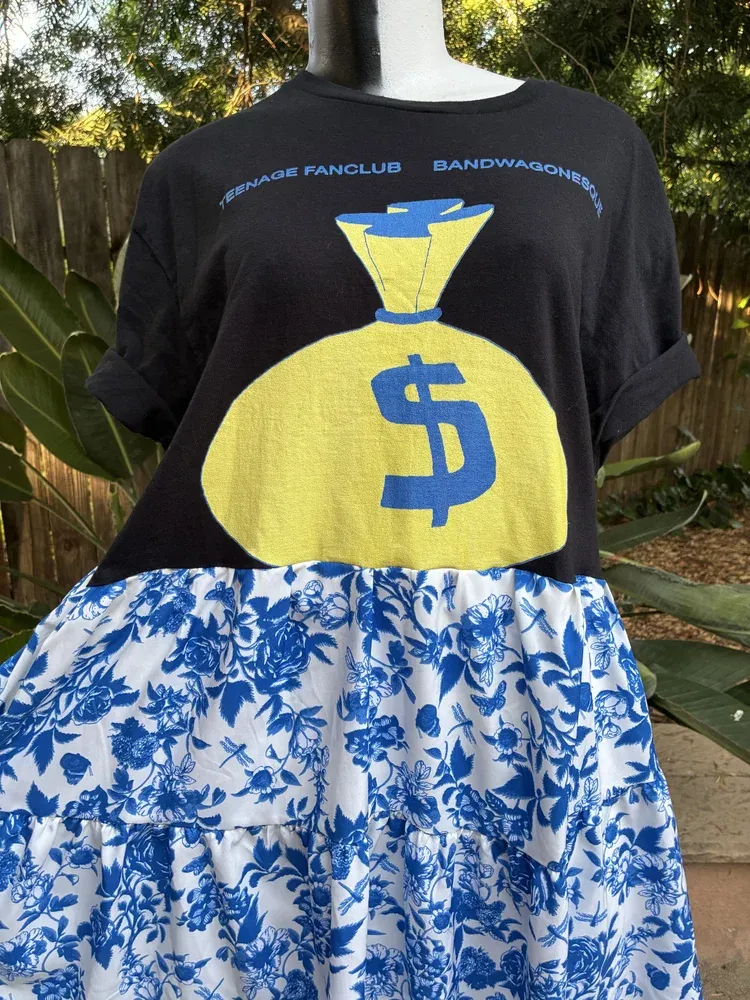 Teenage Fanclub Patchwork Maxi Dress