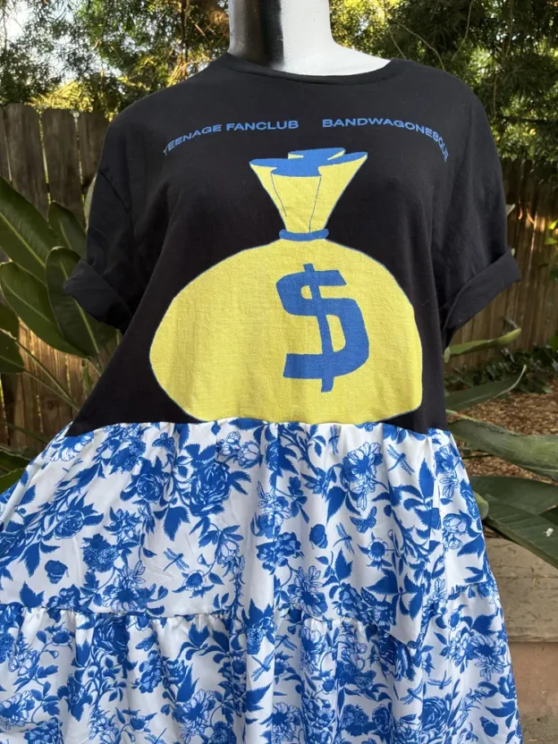 Teenage Fanclub Patchwork Maxi Dress