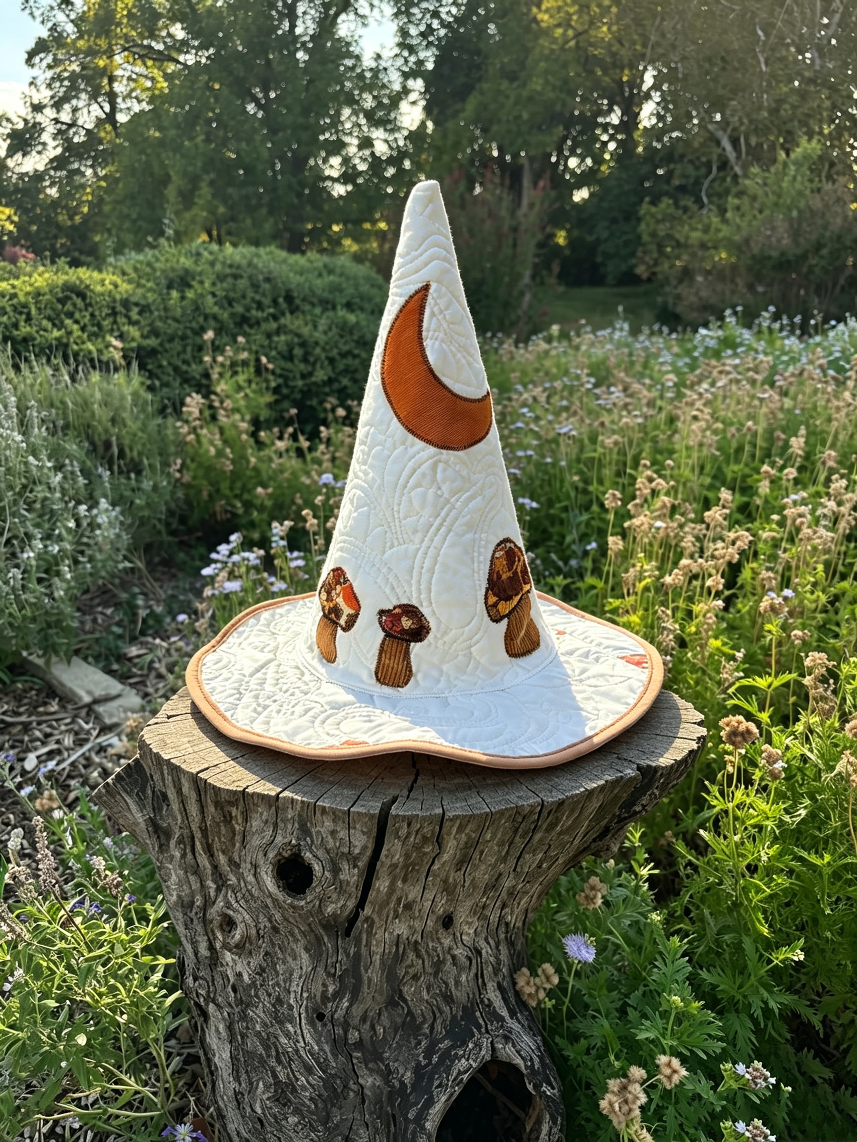 Vintage Quilt Witch Hat
