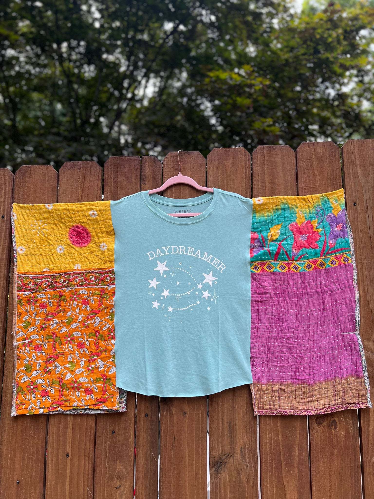 DAYDREAMER Turquoise Mix & Match Tee