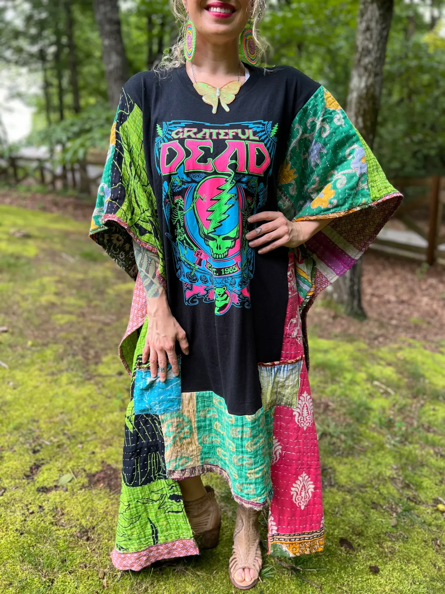 GRATEFUL DEAD Mix & Match Dress（No Patch）