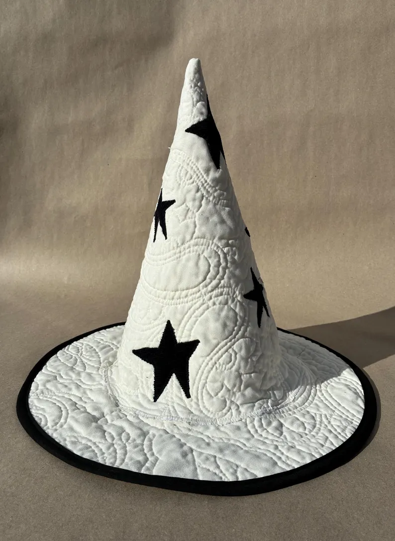 Vintage Quilt Witch Hat
