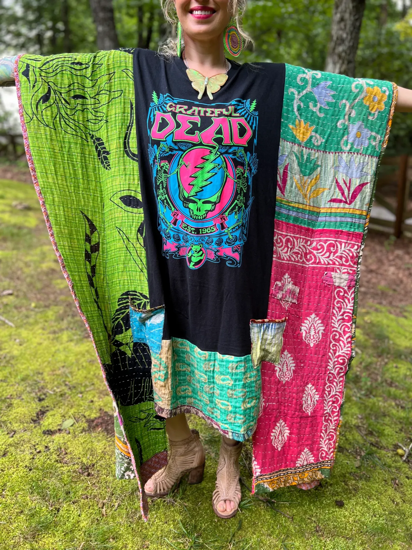GRATEFUL DEAD Mix & Match Dress（No Patch）