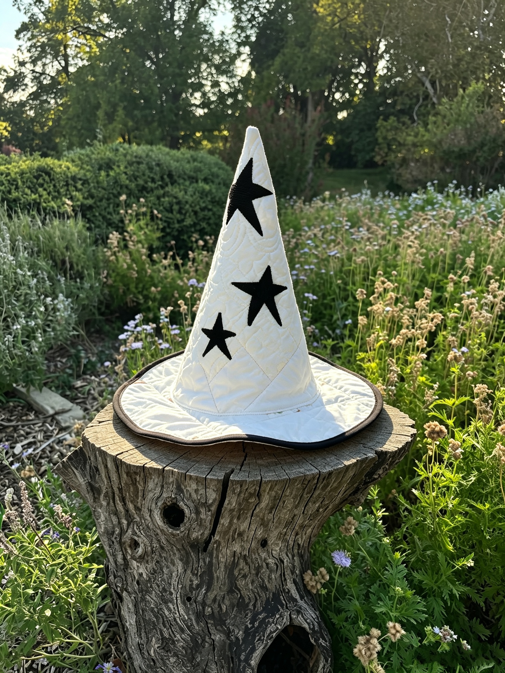 Vintage Quilt Witch Hat