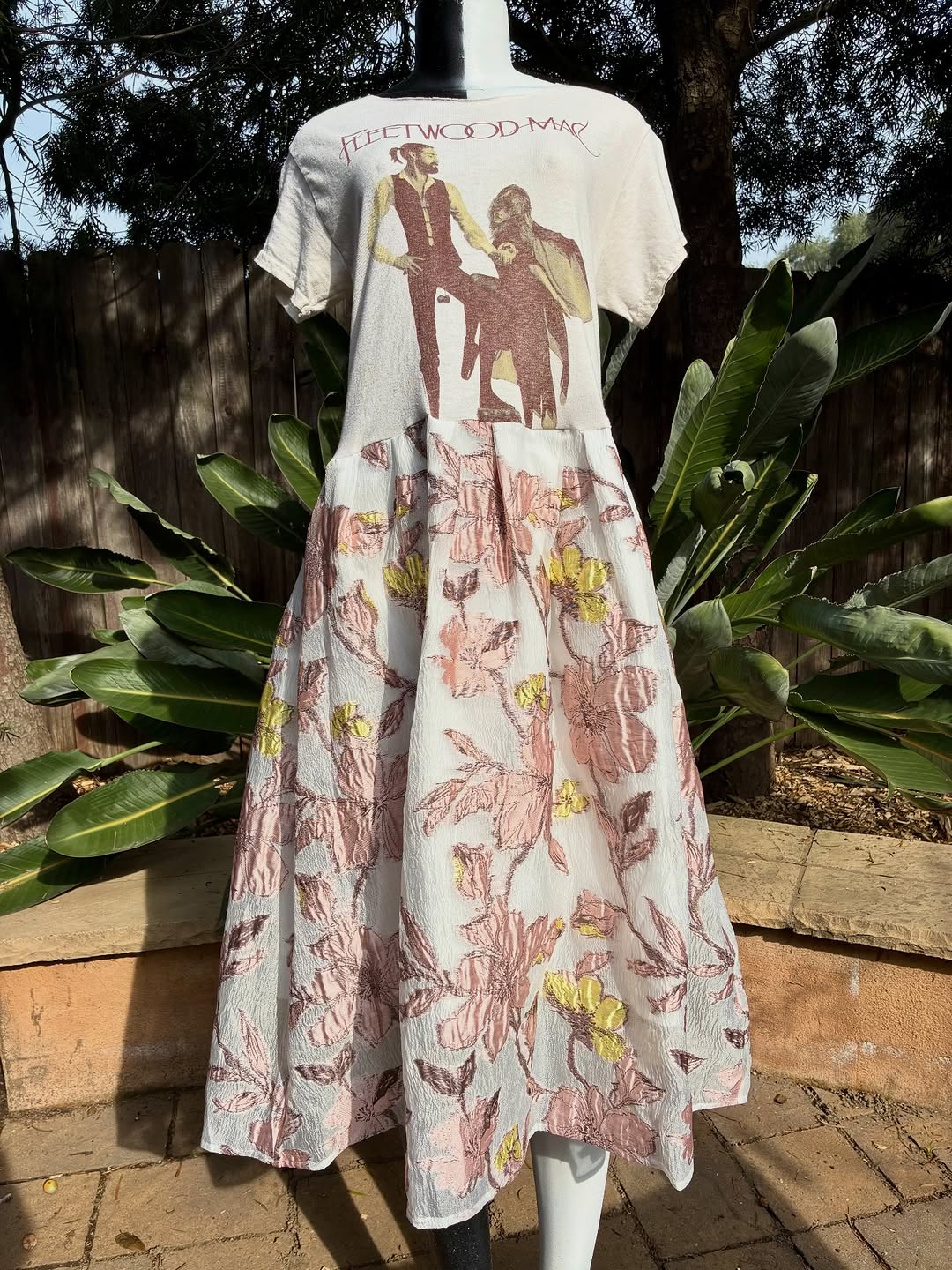 Fleetwood Mac Patchwork Maxi Dress