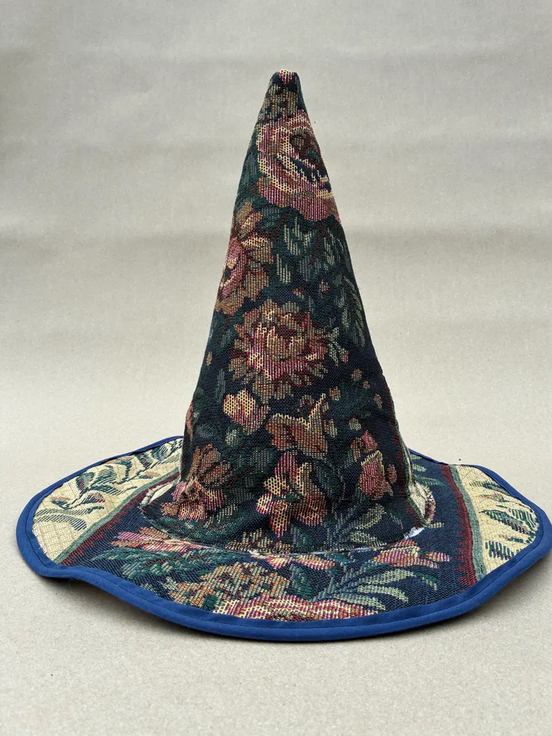 Vintage Quilt Witch Hat
