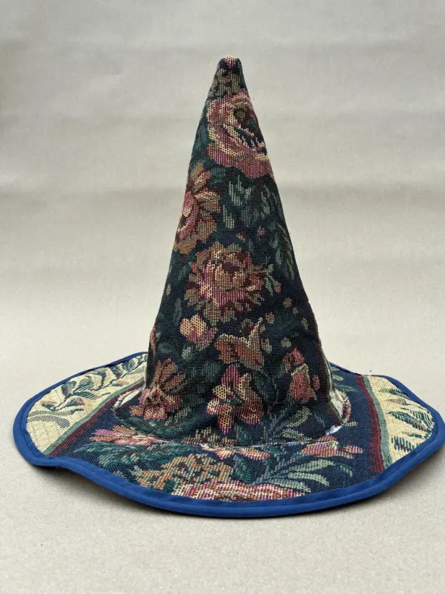 Vintage Quilt Witch Hat