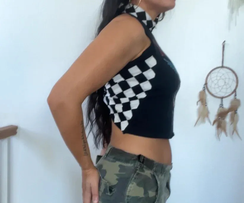 Nirvana Flame Halter Top