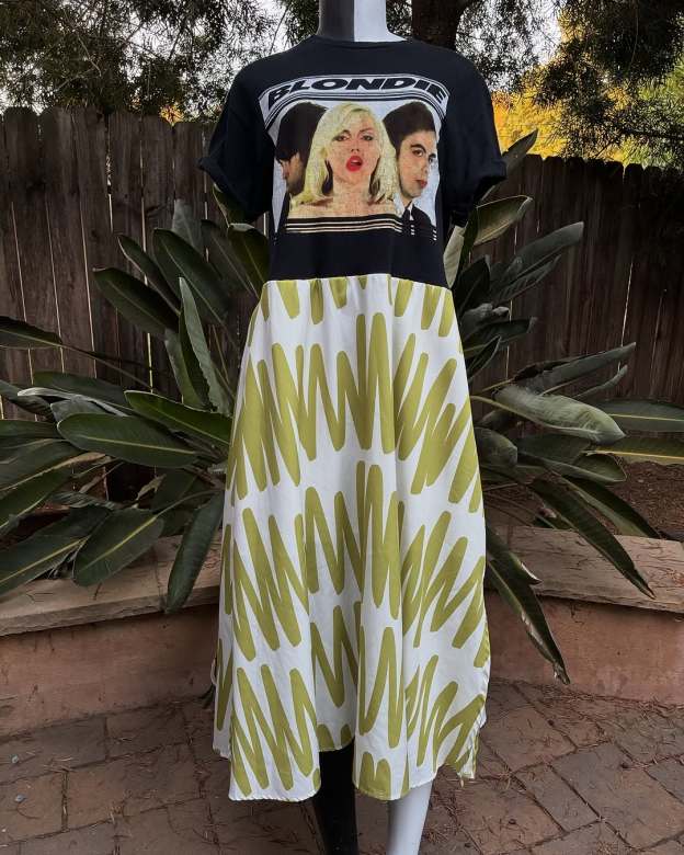 Blondie Patchwork Maxi Dress