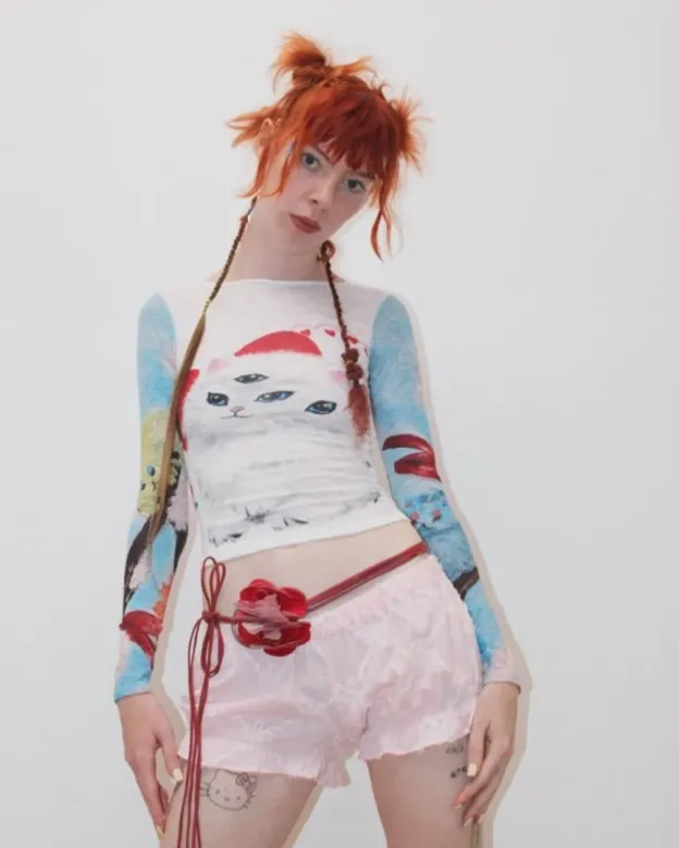 KITTY KAT LONGSLEEVE