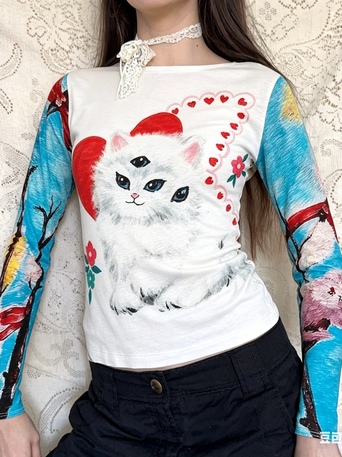 KITTY KAT LONGSLEEVE