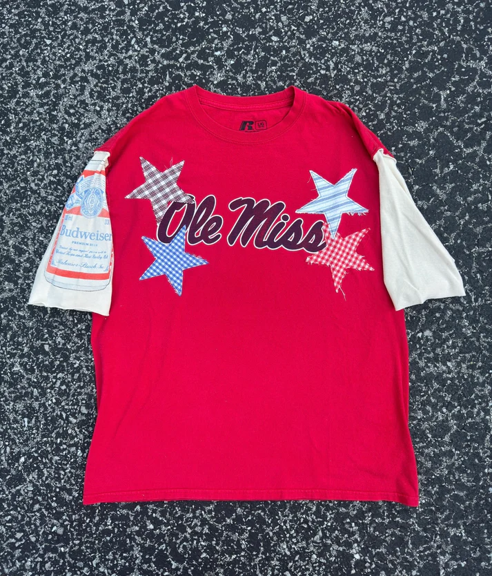OLE MISS BUDWEISER TEE