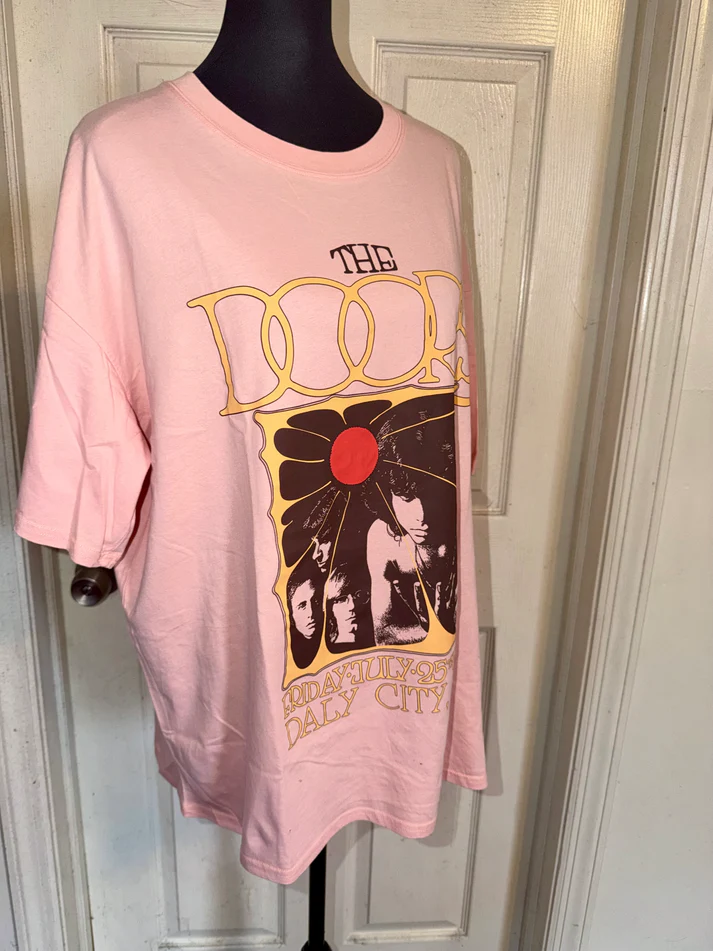 The Doors Oversized Distressed Tee