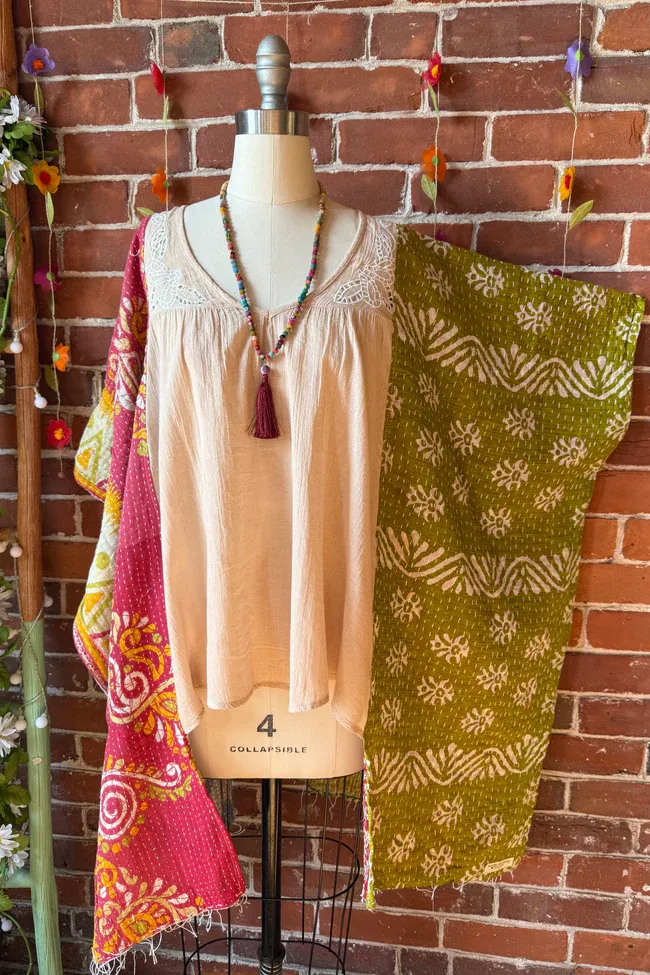 Embroidery Flowers Mix & Match Tee（No Patch）