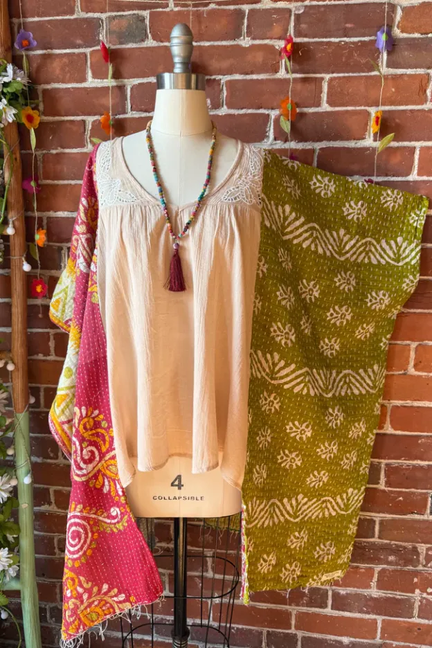 Embroidery Flowers Mix & Match Tee（No Patch）