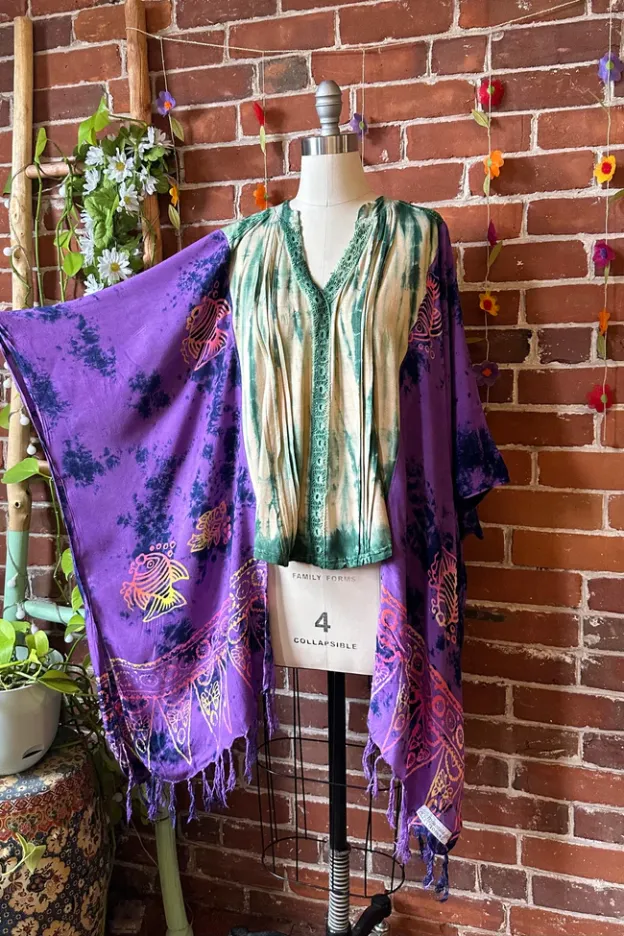 Ttie Dye Print Mix & Match Tee（No Patch）